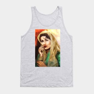 Art of an indian beauty Tank Top